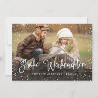 Frohe Weihnachten | Weihnachtskarte