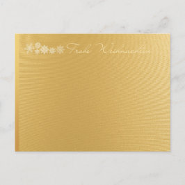 Frohe Weinachten Vrolijk kerstfeest Briefkaart