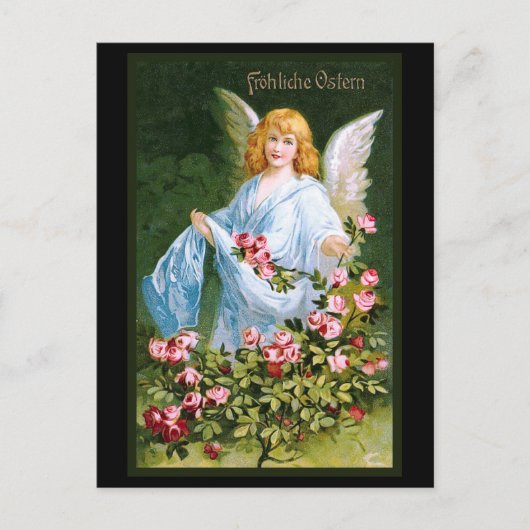 "Frohliche Ostern" Duits Briefkaart (Voorkant)