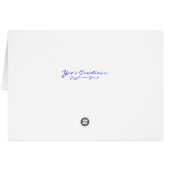 Fröhliche Weihnachten Christmas Purple Star (Dos Horizontal)