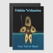 Fröhliche Weihnachten - Fractal Inuit Hunter (Voorkant / Achterkant)