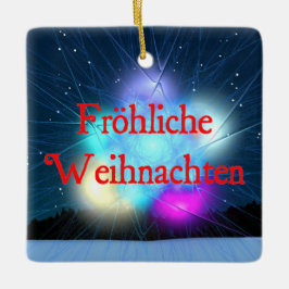 Frohliche Weihnachten - Jack Frost Keramisch Ornament