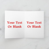 Frohliche Weihnachten - Jerusalem Pine Cone Feestdagen Kaart (Binnen)