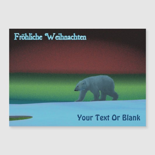 Fröhliche Weihnachten - Polar Lights Polar Beer (Voorkant)