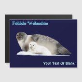 Fröhliche Weihnachten - Ringed zegel (Voorkant / Achterkant)