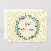 Fröhlicher Mittsommer Briefkaart (Voorkant / Achterkant)