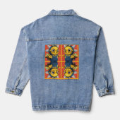 Fröhlicher Taco-Freund Denim Jacket (Achterkant)