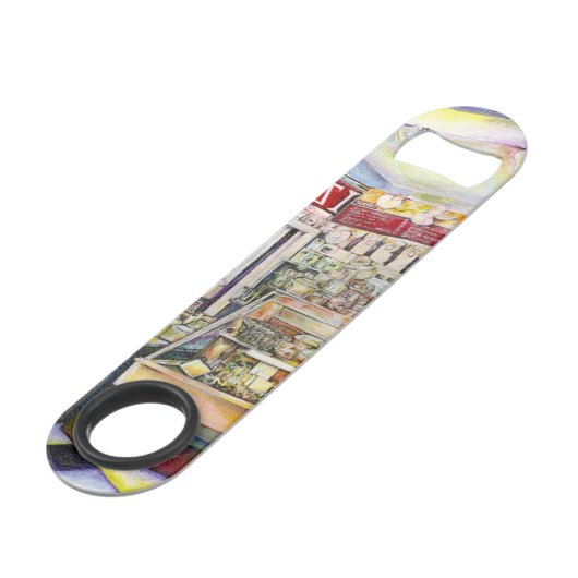 Froid Brew dans un Hot Deli (Devant angulaire)