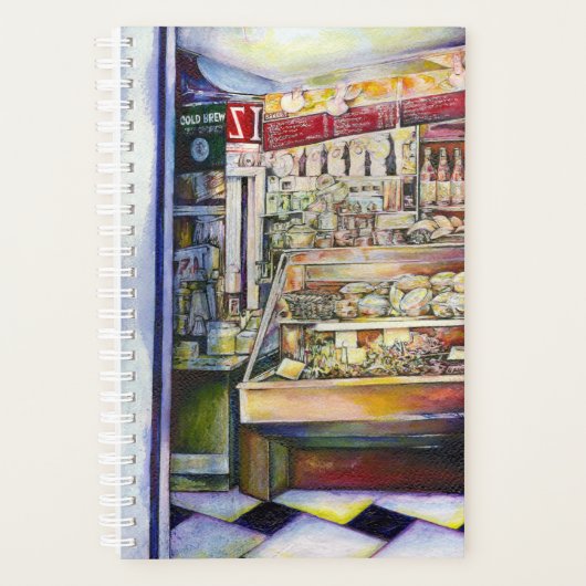 Froid Brew dans un Hot Deli (Devant)