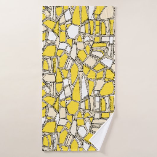 FROID de citron vert (Serviette de bain)