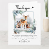 Froid Hiver Hiver Bois Animaux Merci (Devant)