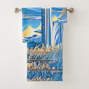 Froid Lake Sunset Art