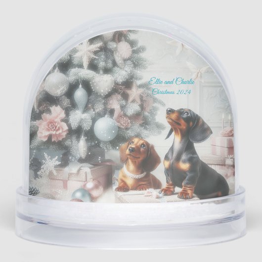 Froid Pastels Dachshund Noël (Avant)