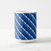 "Froid Ridge #4 Tiled" Résumé Conception Mug (Centre)