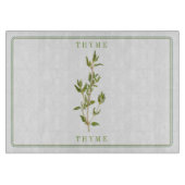 FROID THYME 11x8 Planche à découper en verre (Devant)