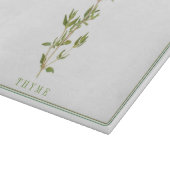 FROID THYME 11x8 Planche à découper en verre (Coin)