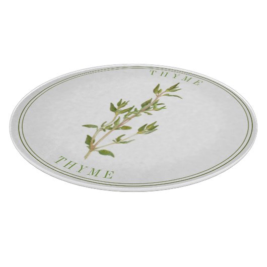 FROID THYME rond Planche à découper (Coin)
