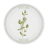 FROID THYME rond Planche à découper (Devant)