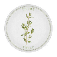 FROID THYME rond Planche à découper
