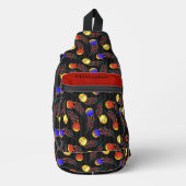 Frolf - Flaming Disc Golf Sling Bag (Voorkant)