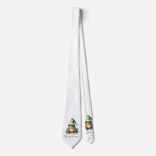 Frolic Christmas Frog, op maat Stropdas