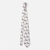 Frolicking Herten Stropdas (Achterkant)