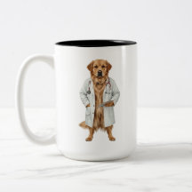 Frolijke Dokter Hond Koffiemok | Beste Medische Ca
