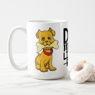 Frolijke Puppy Hond Moeder Cadeau Cartoon Hond Kof Koffiemok