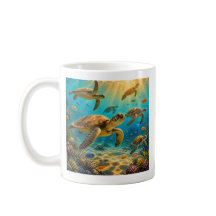 Frolijke Zeeschildpad Koffiemok