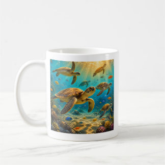 Frolijke Zeeschildpad Koffiemok