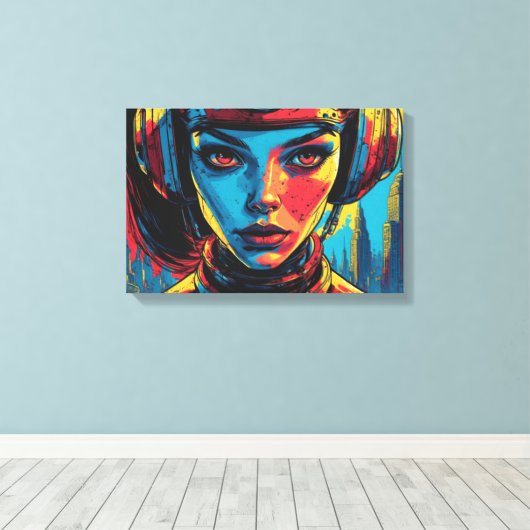 From Another World-8 Canvas Afdruk (Insitu (Houten vloer))