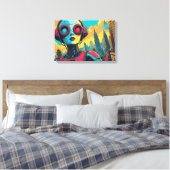 From Another World-9 Canvas Afdruk (Insitu (Slaapkamer))