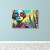 From Another World-9 Canvas Afdruk (Insitu (Houten vloer))