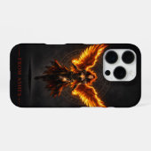 From Ashes Fire Angel iPhone 16 Pro Case Hoesje (Achterkant horizontaal)