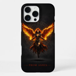 From Ashes Fire Angel iPhone 16 Pro Max Case Hoesje