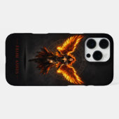 From Ashes Fire Angel iPhone 16 Pro Max Case Hoesje (Achterkant horizontaal)