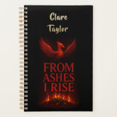 From Ashes I Rise – Phoenix Personalized Planner (Devant)