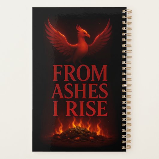From Ashes I Rise – Phoenix Personalized Planner (Dos)