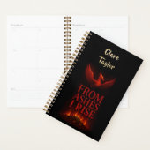 From Ashes I Rise – Phoenix Personalized Planner (Devant avec enveloppe)