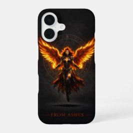 From Ashes Phoenix Angel iPhone 16 Case Hoesje