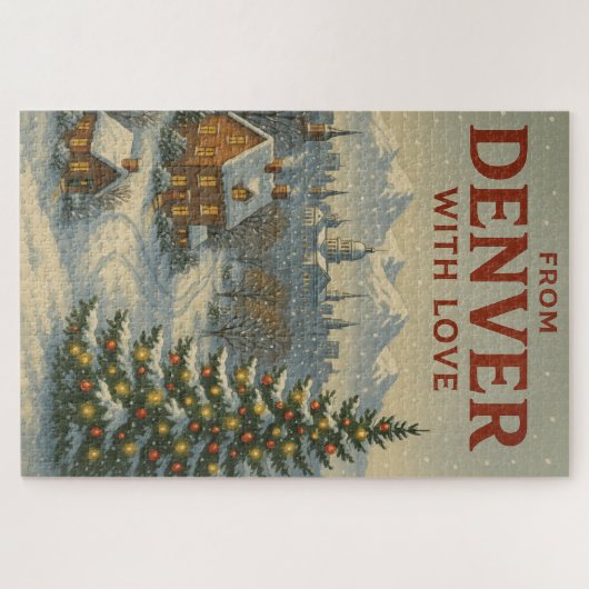  From Denver With Love Christmas Puzzle Legpuzzel (Horizontaal)