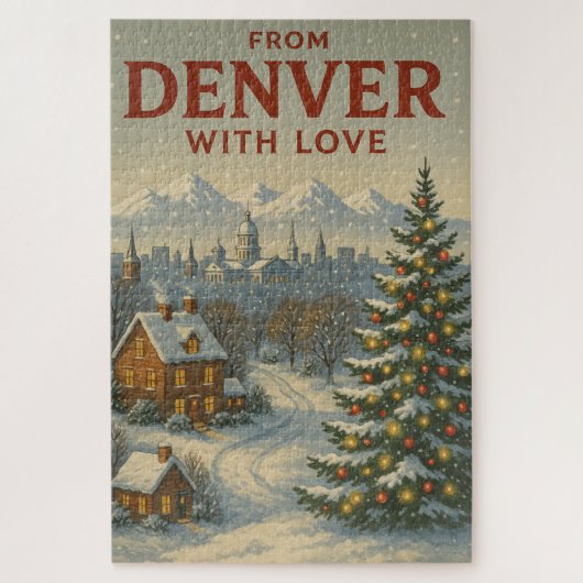  From Denver With Love Christmas Puzzle Legpuzzel (Verticaal)