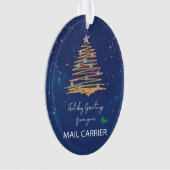 FROM Mail Carrier Christmas Tree Nom personnalisab (devant)