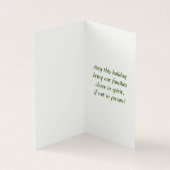 "From Our Home" Salutation Vintage Homes Aquarelle (Inside)