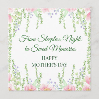 From Sleepless Nights to Sweet Memories - Card Kaart