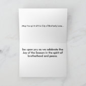 From the City of Brotherly Love Kaart (Binnen)