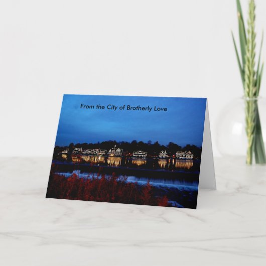 From the City of Brotherly Love Kaart (Voorkant)