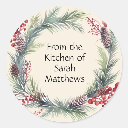 From the kitchen of stickers (Voorkant)