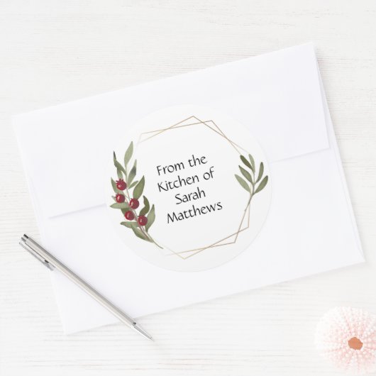 From the kitchen of stickers (Envelop)