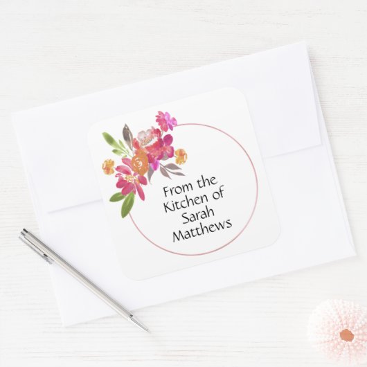 From the kitchen of stickers (Enveloppe)